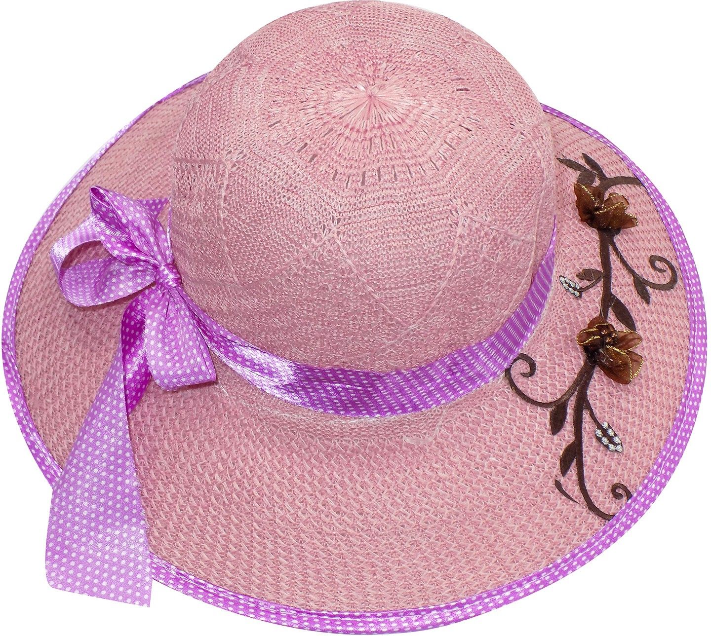 FULLY Long Brim Beach Hat for Summer Use for Women and Girls-picture-54
