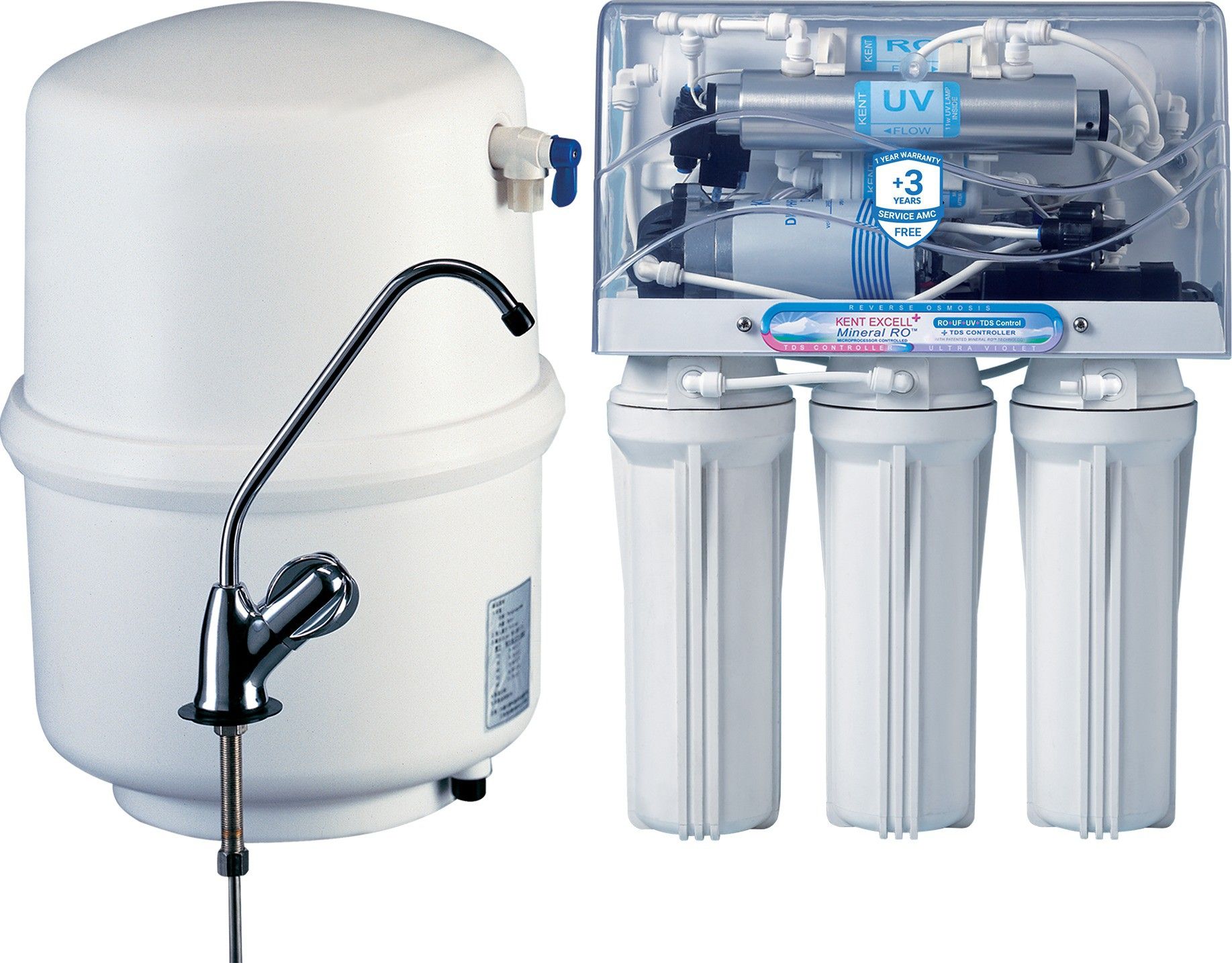 EXCELL+(11003) 7 L RO + UV Water Purifier