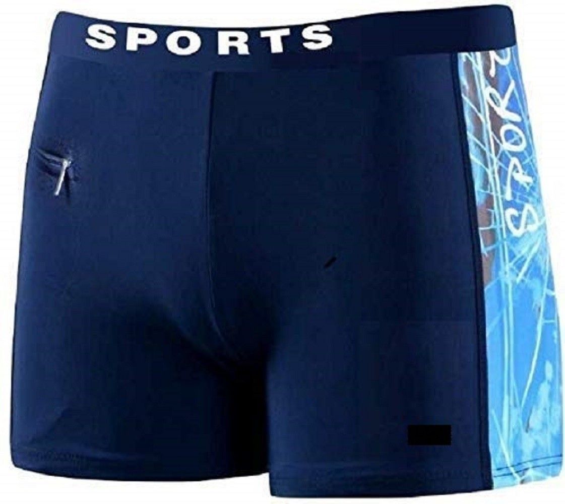 Printed Men Multicolor Swimsuit