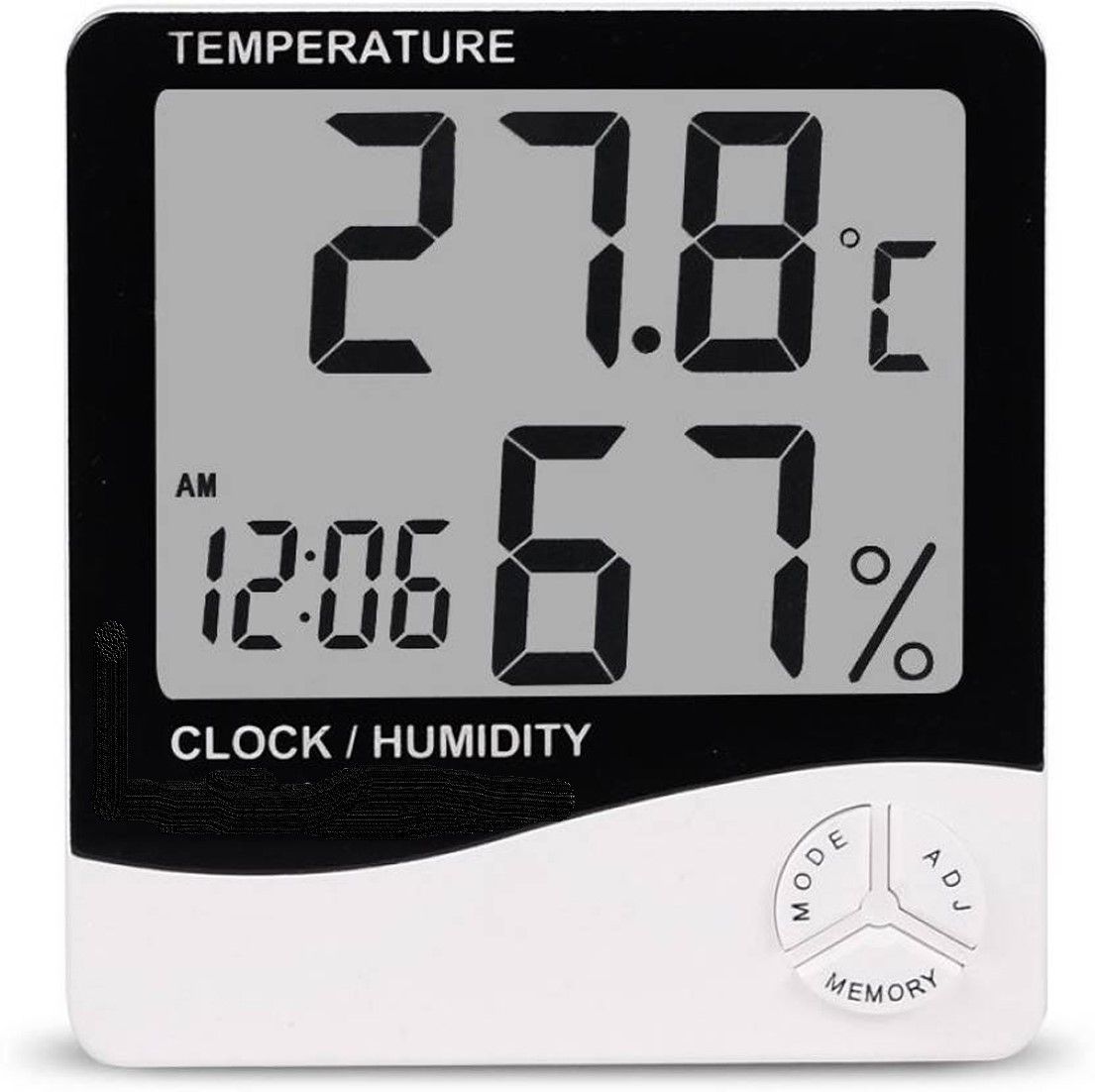 adonai Digital White Clock-picture-11