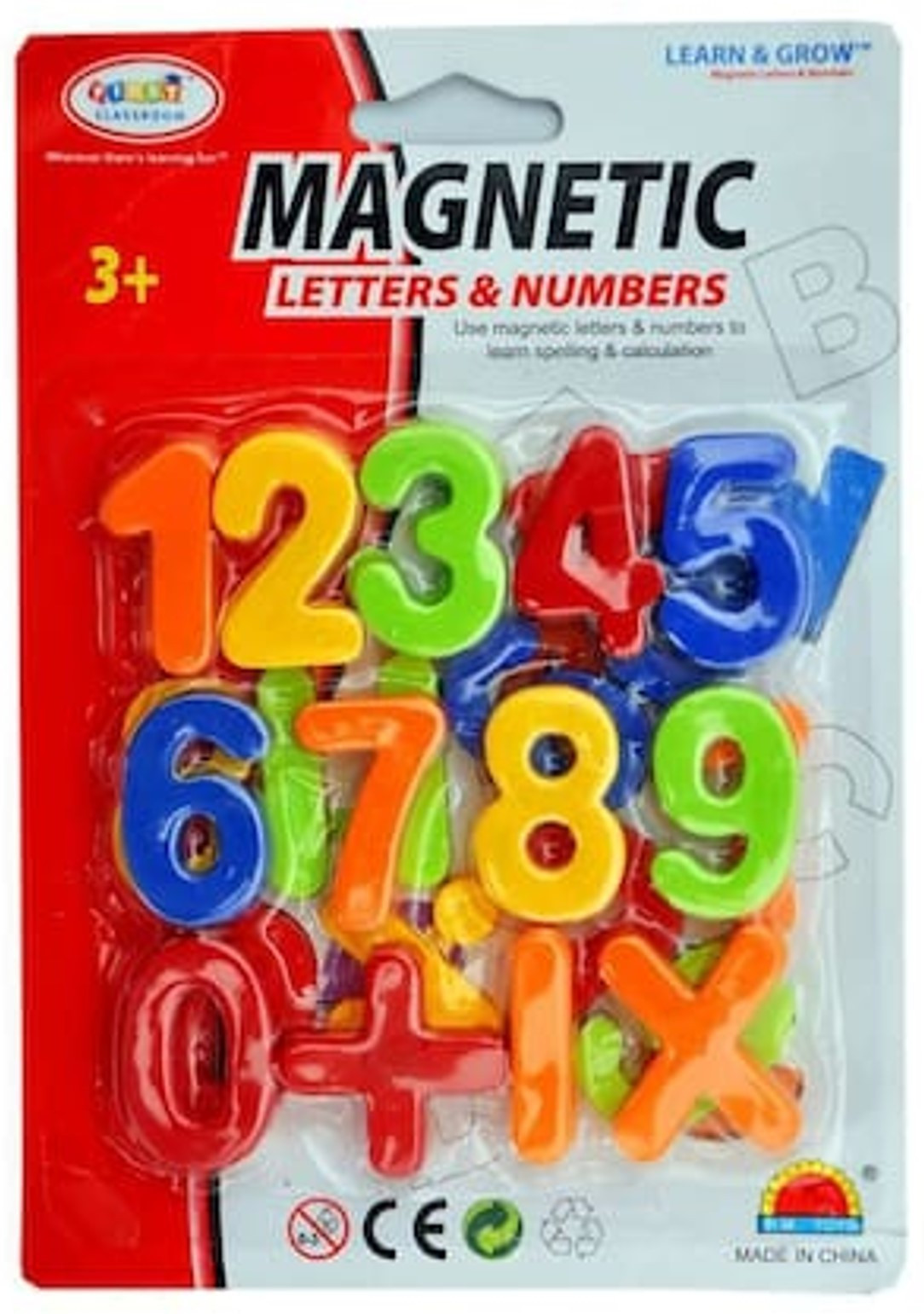 autovhpr 5 Magnetic Colourful 123 Numbers for teaching ABC to Small Children image 1