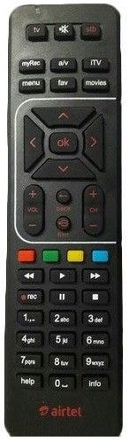 Airtel Hd Set Top Box Remote Airtel Remote Controller-picture-11