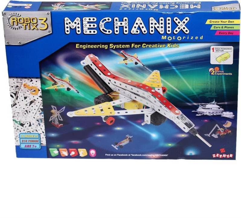 zephyr Metal Mechanix Robotix-3 (Motorised) by Party Shopping-picture-35