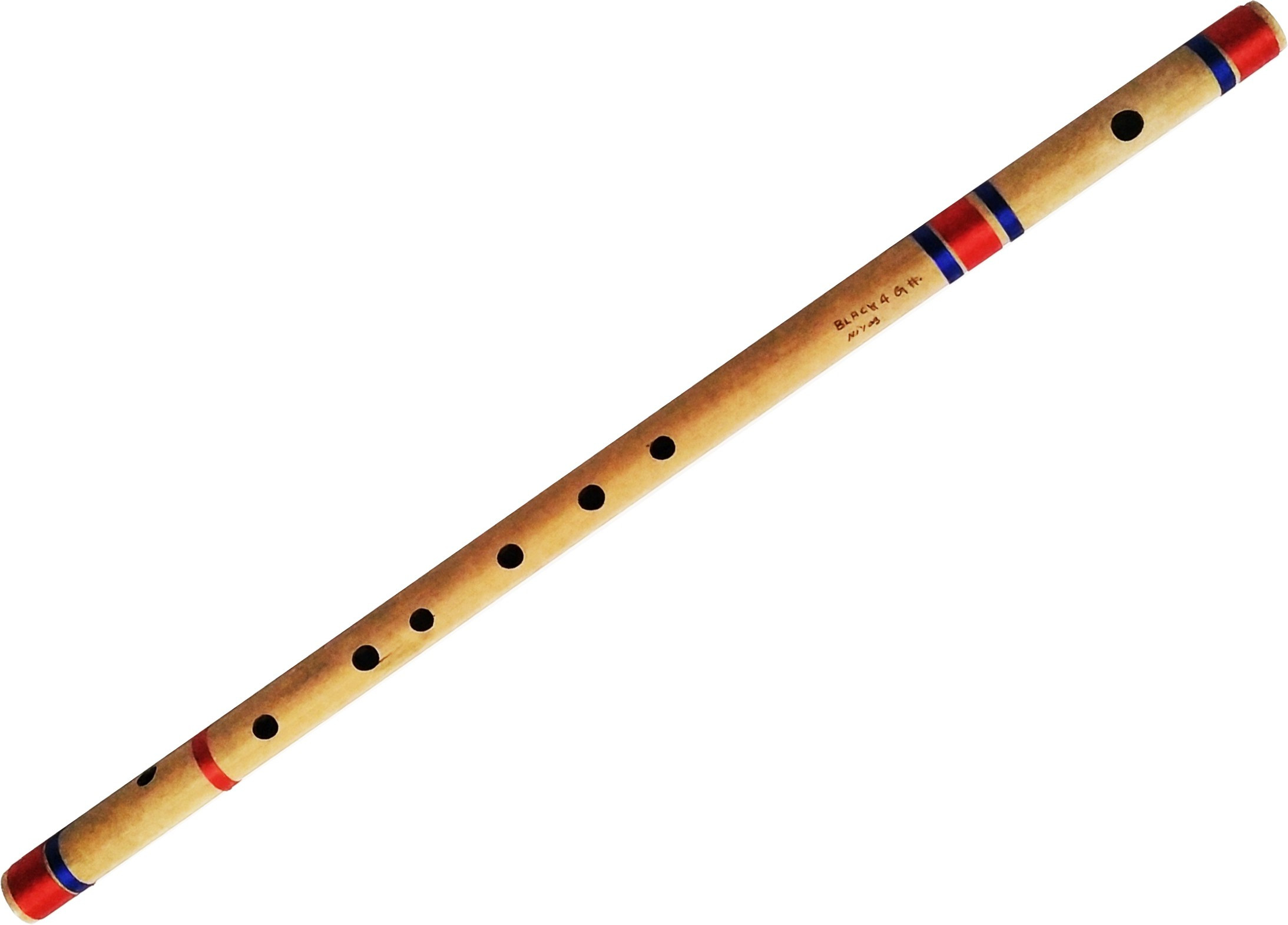 garhwal musical G SHARP BASE SCALE (62 cm) Bamboo Flute image 1