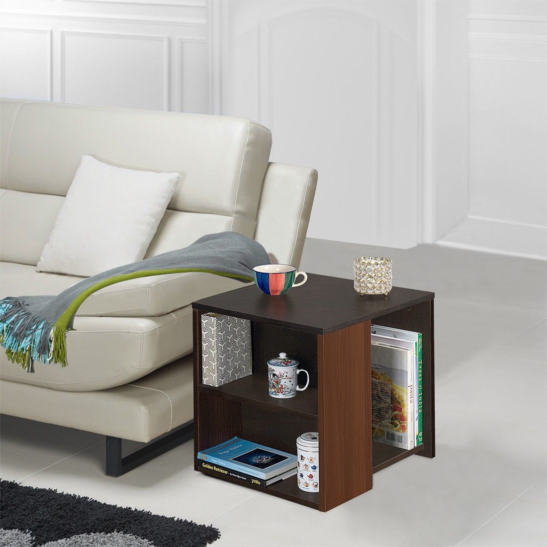 Duo Engineered Wood Side Table