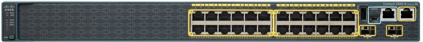 CISCO Catalyst WS-C2960S-24TS-S 24-port 10/100/1000 24 Ports 1000 Mbps Network Switch-picture-21