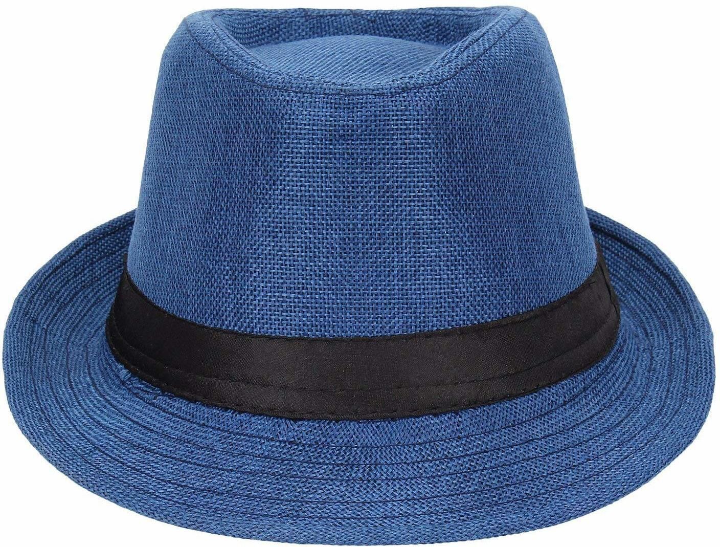 WIZME Fedora Hat for Boys Stylish for Beach Wear-image-1
