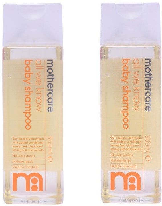 mothercare All We Know Baby Shampoo Set of 2 (300X 2= 600)-picture-13