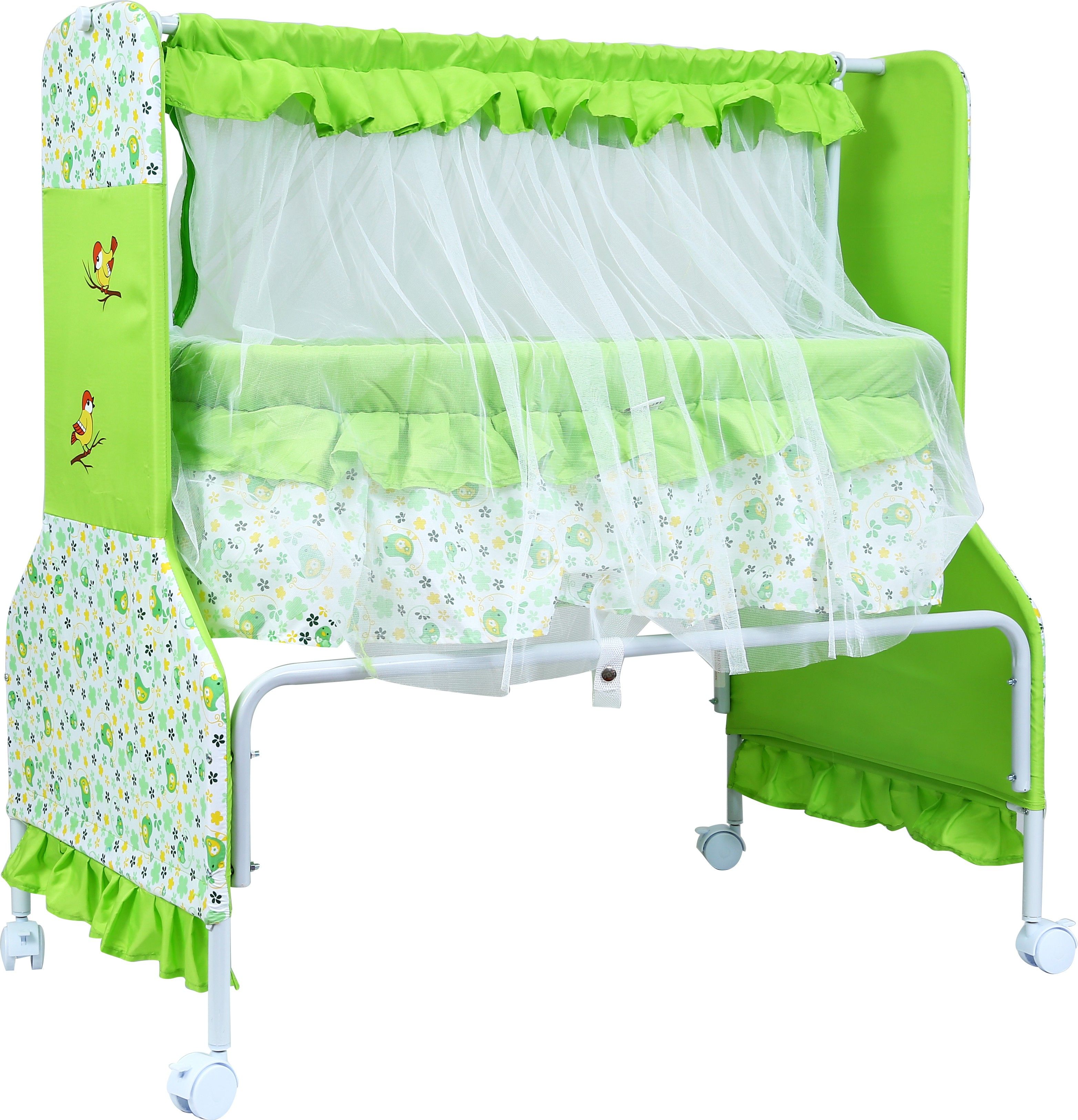 Cradle With Swing And Mosquito Net Bassinet
