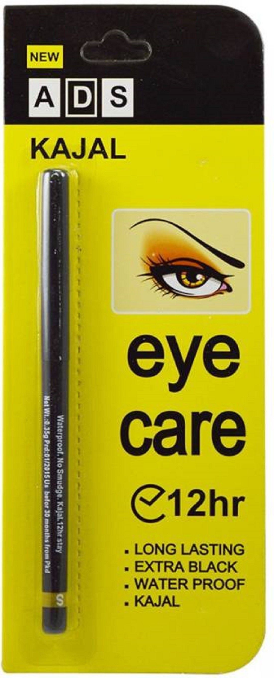 Kajal Long Lasting Extra Black Waterproof pack of 1-image-26