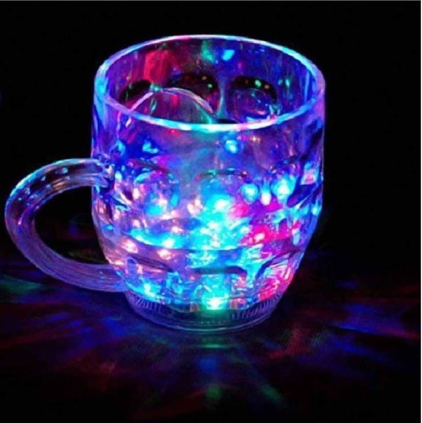 Cup LED Flashing 7 Color Changing Light, Glass Coffee Mug-image-16
