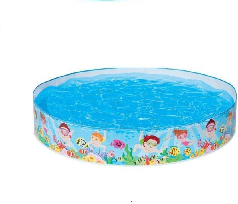 5 Feet Kids Water Pool Bath Tub Swimming Pool Inflatable Swimming Pool-image-46