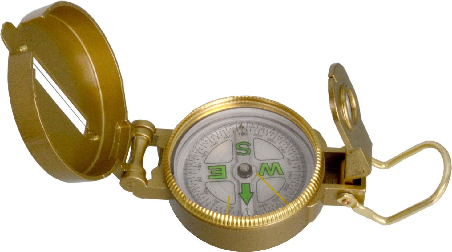 jmall 3 in 1 Military Hiking Camping Lens Lensatic Magnetic Compass - 32 Compass-picture-47