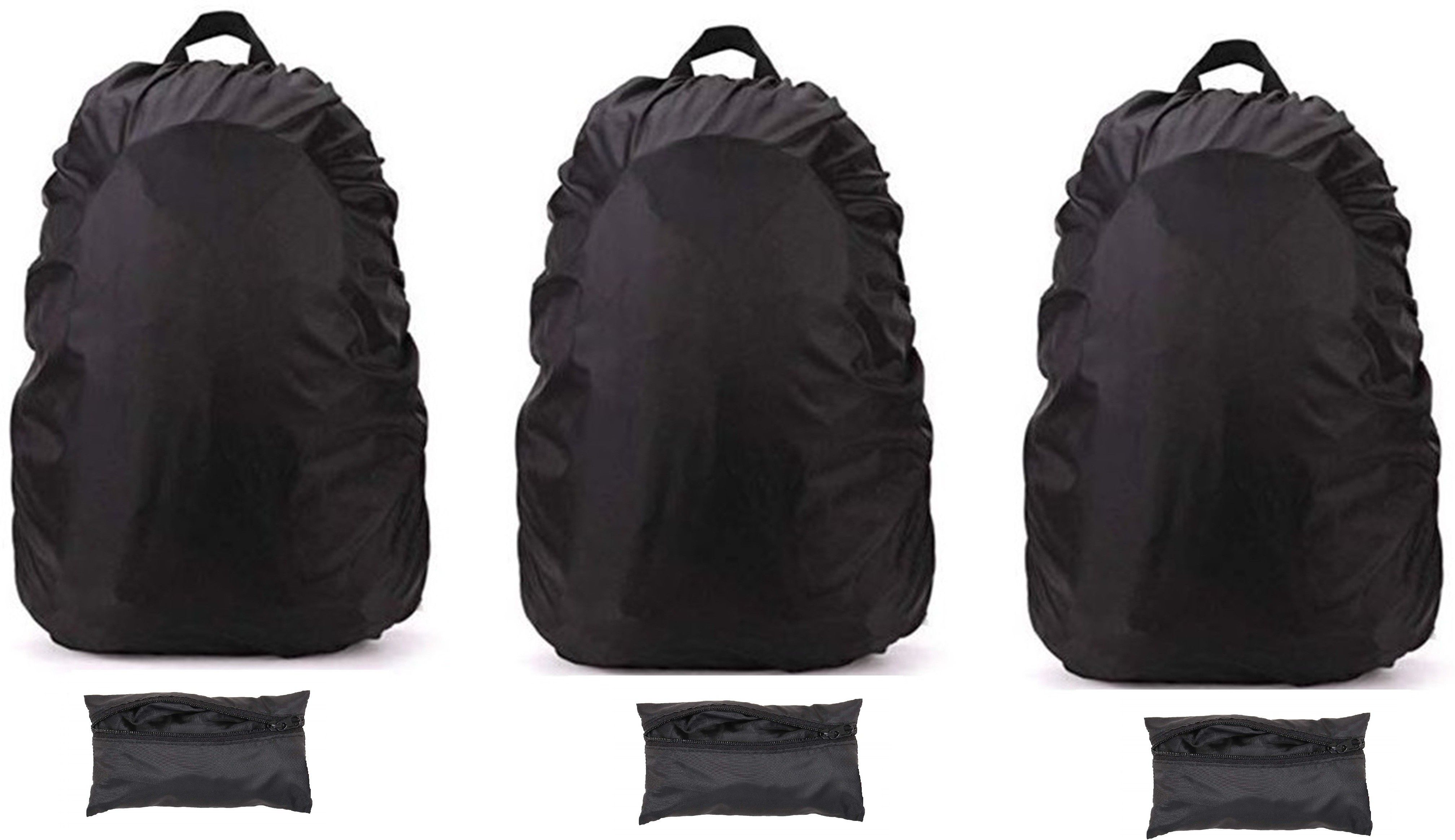 TASHKURST Waterproof Travel Camping Hiking Backpack Dust Rain Cover pack of 3 Dust Proof, Waterproof Laptop Bag Cover, School Bag Cover, Luggage Bag Cover, Trekking Bag Cover-image-35