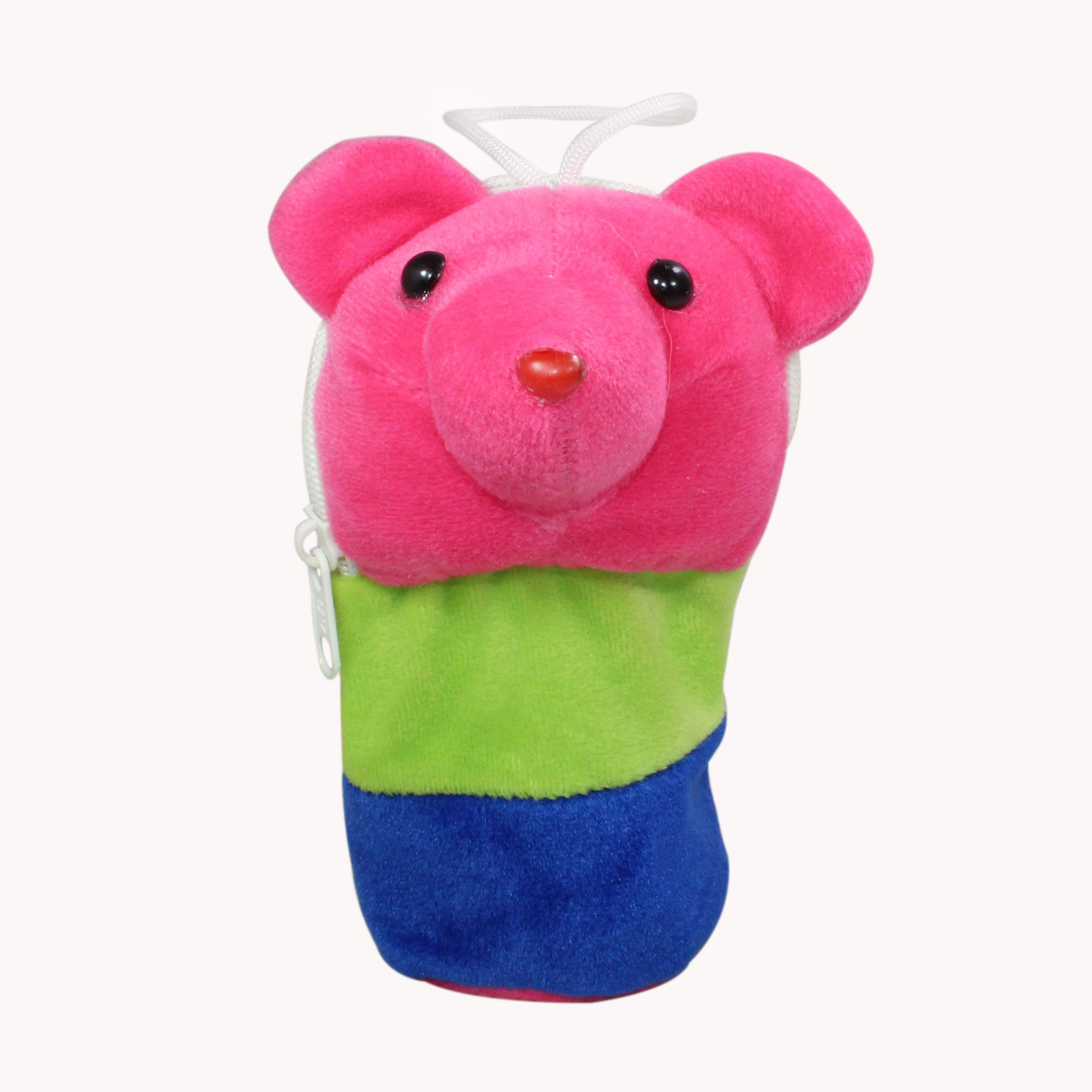 pikipoo Cute Face Soft Attractive Plush Velvet Milk Feeding Bottle Cover-picture-12