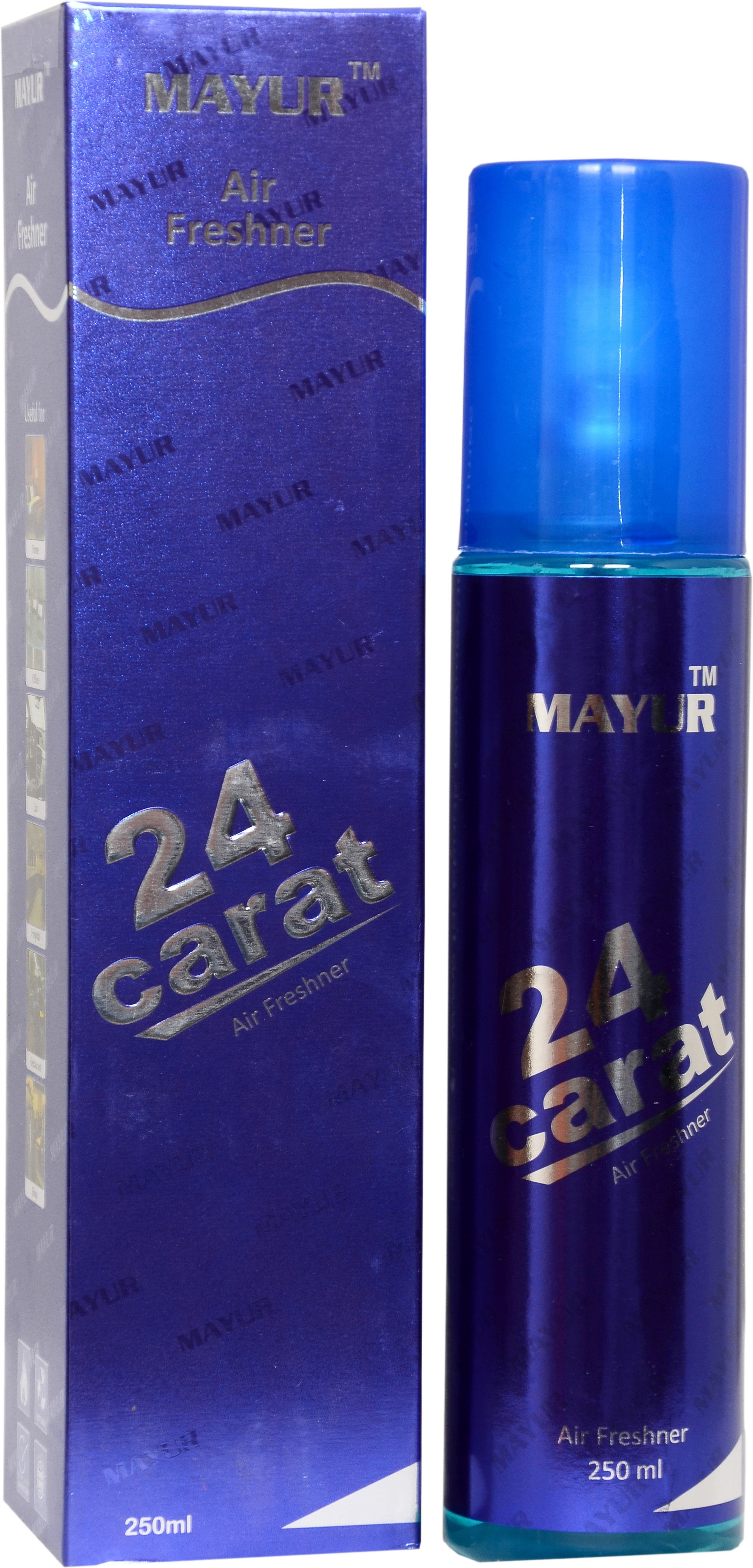 mayur 24 Carat Without Gas Air Freshener 250 ml Spray image 1