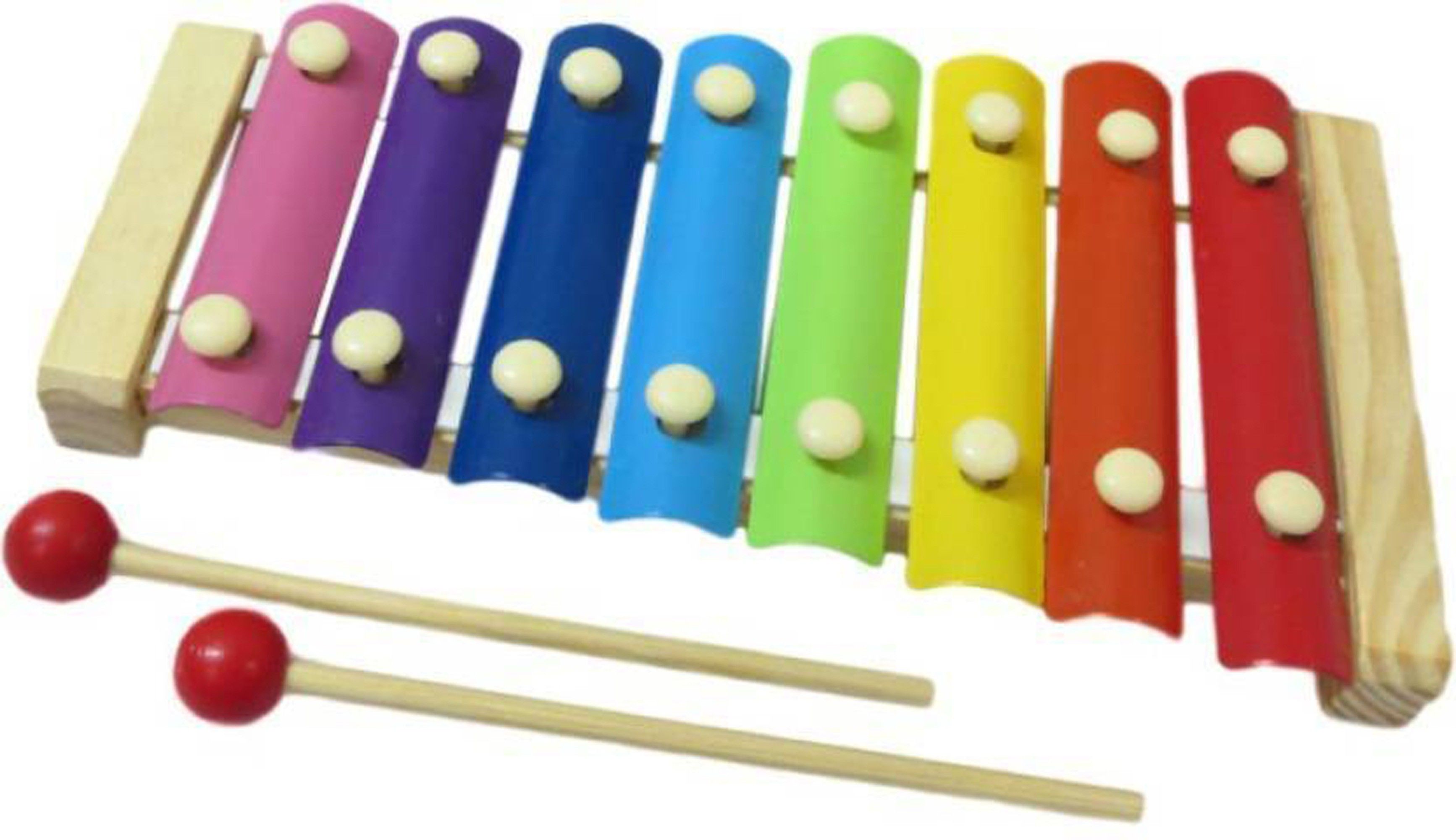 Wooden Xylophone Musical Toys with 8 Notes for Kids (Multicolor)-image-7