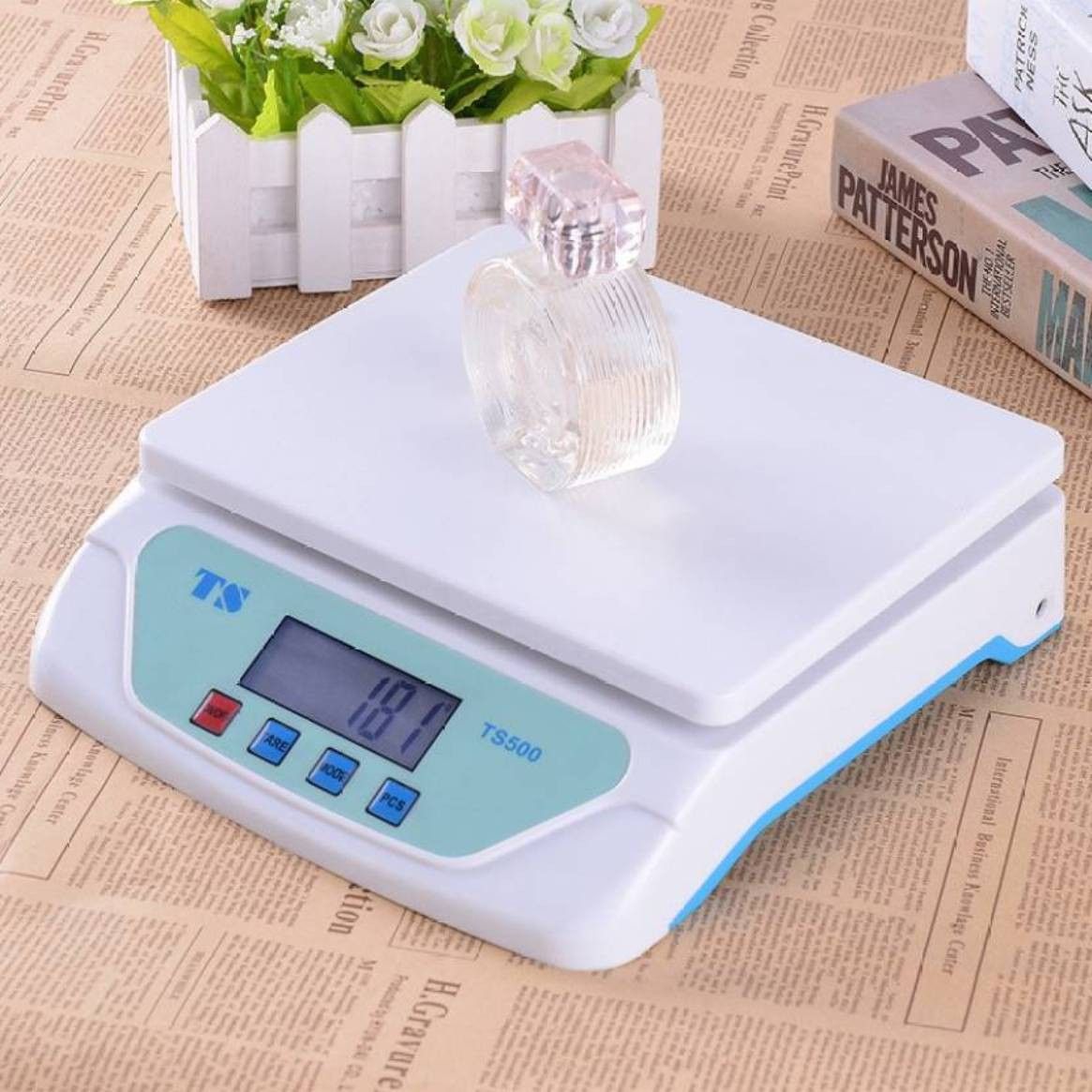 NIVAYO TS500 DIGITAL KITCHEN WEIGHING SCALE 20 KG X 1GM Weighing Scale-image-21