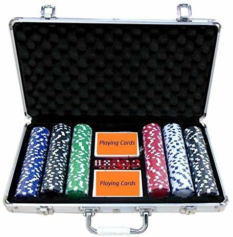 how(house of wishes) poker-Chips set in Aluminium case (300)-picture-22