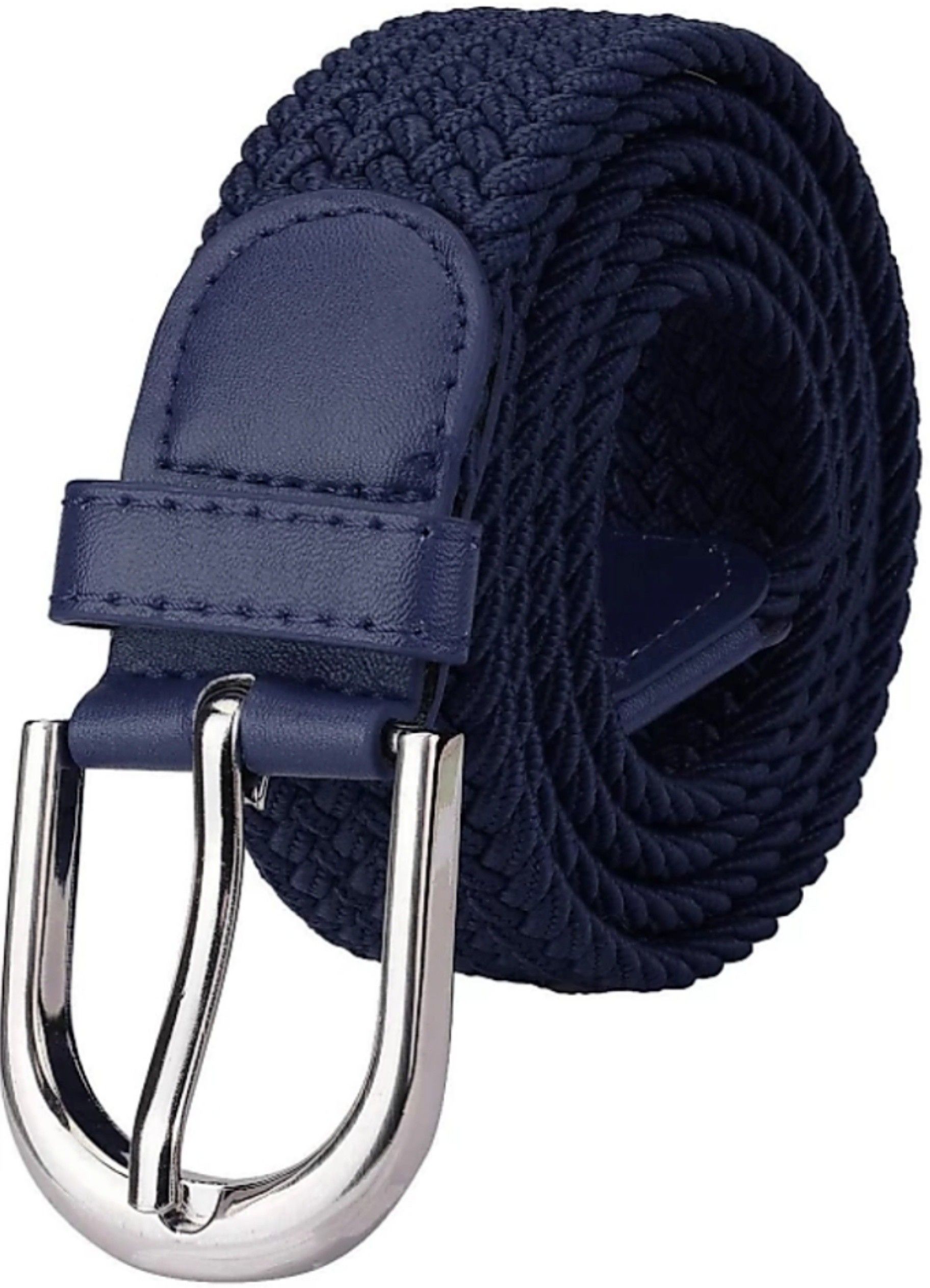 Women Casual, Formal Blue Fabric Belt-image-19