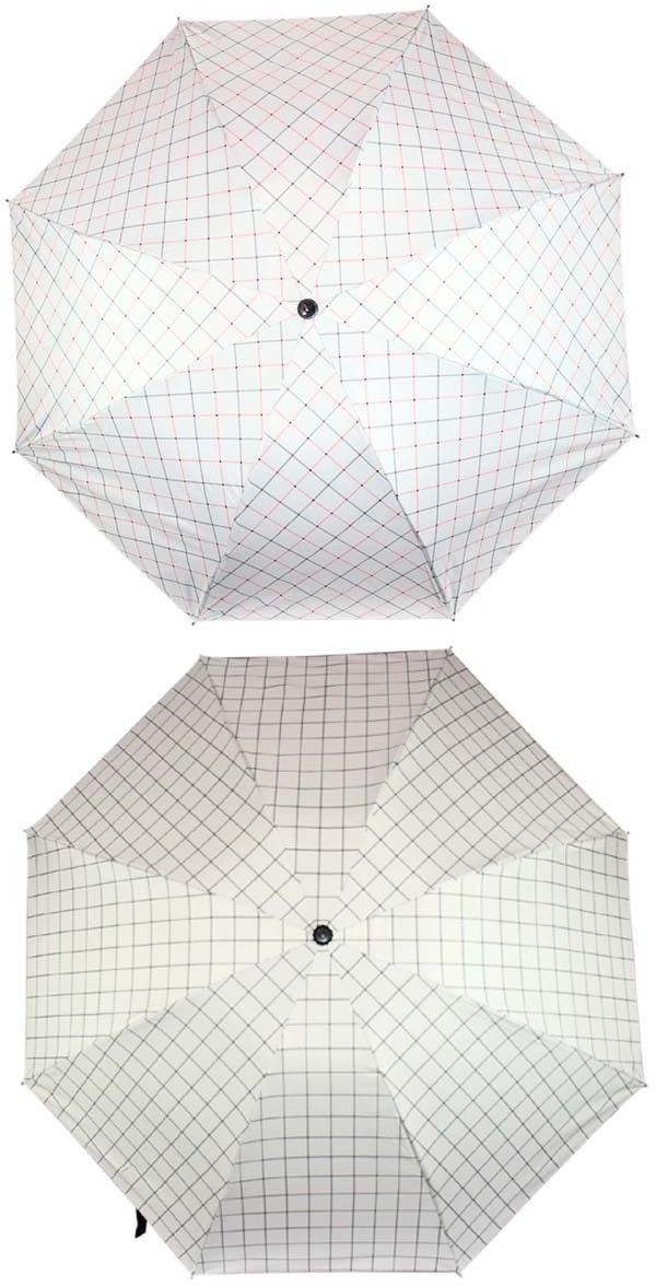 kekemi UMB017C_01 3 Fold Check Windproof Travel Umbrella-picture-28