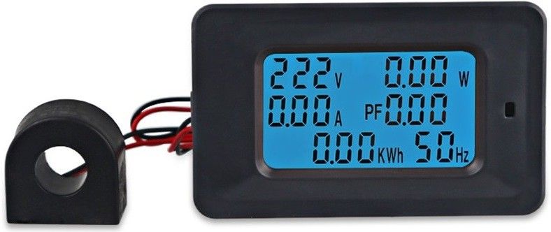 solnoi electronics AC 22000W 250V 100A Digital Energy PF Frequency Meter Wattmeter Digital Voltage Tester-picture-20