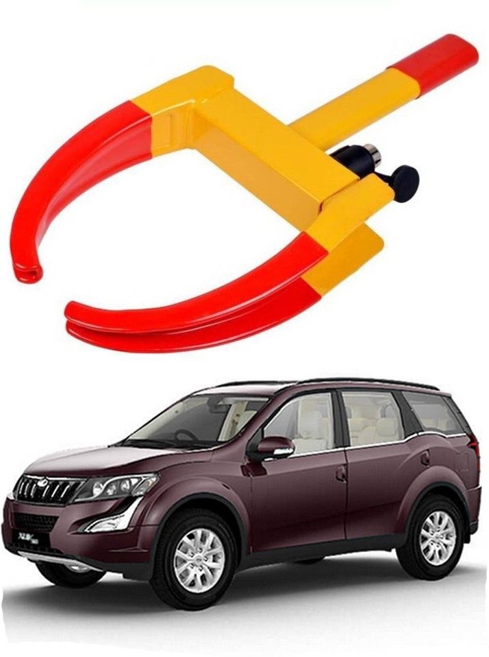 rkpsp Anti-Theft/Heavy Duty Tyre Wheel Lock Security Clamp For Xuv 500 new Will fit most vehicles including: Cars, Trucks, Motorcycles. Wheel Lock-picture-18