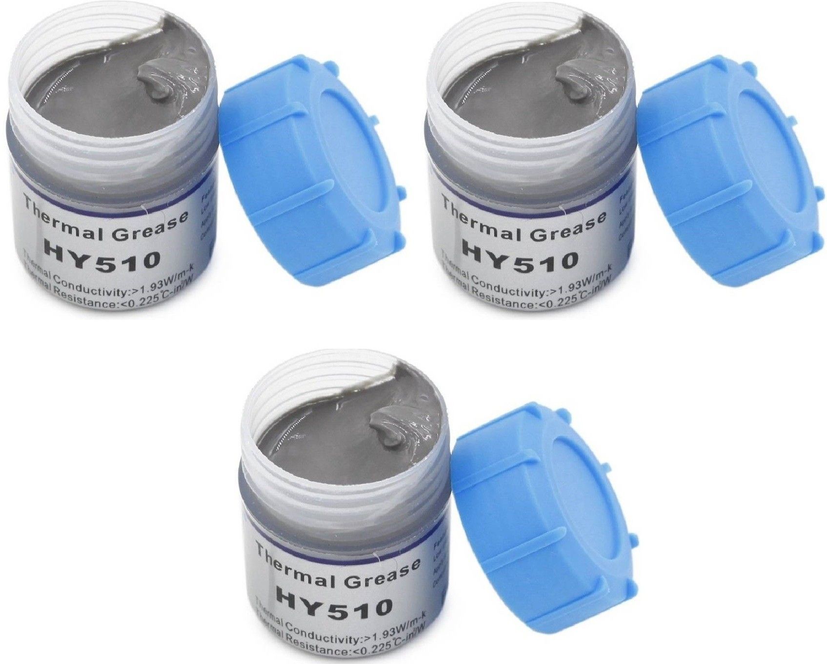 Etake 10 g (Pack of 3) Thermal Paste Grease Compound Silicone For PC CPU Heatsink Carbon Based Thermal Paste-picture-48