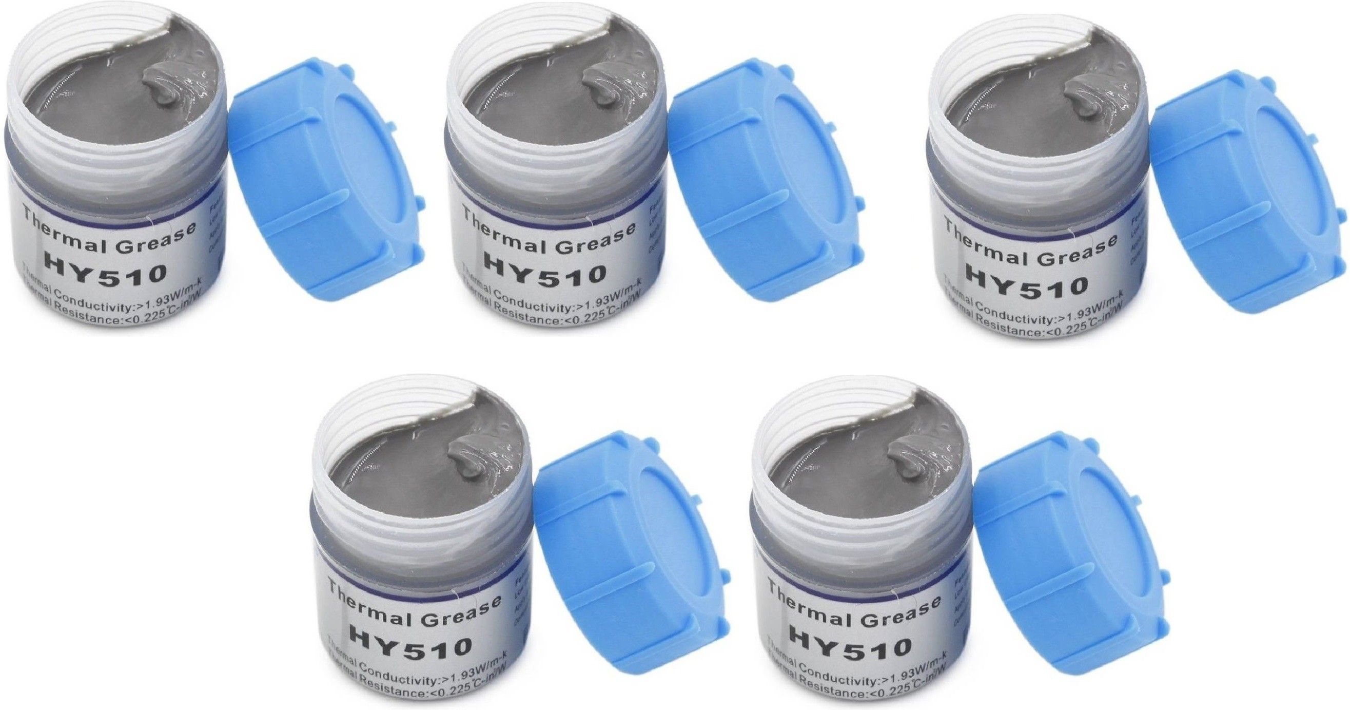 EXPERTRONICS (Pack of 5) 10g Grey Heat Sink Compound Thermal Silicon Conductive Grease Carbon Based Thermal Paste-image-14