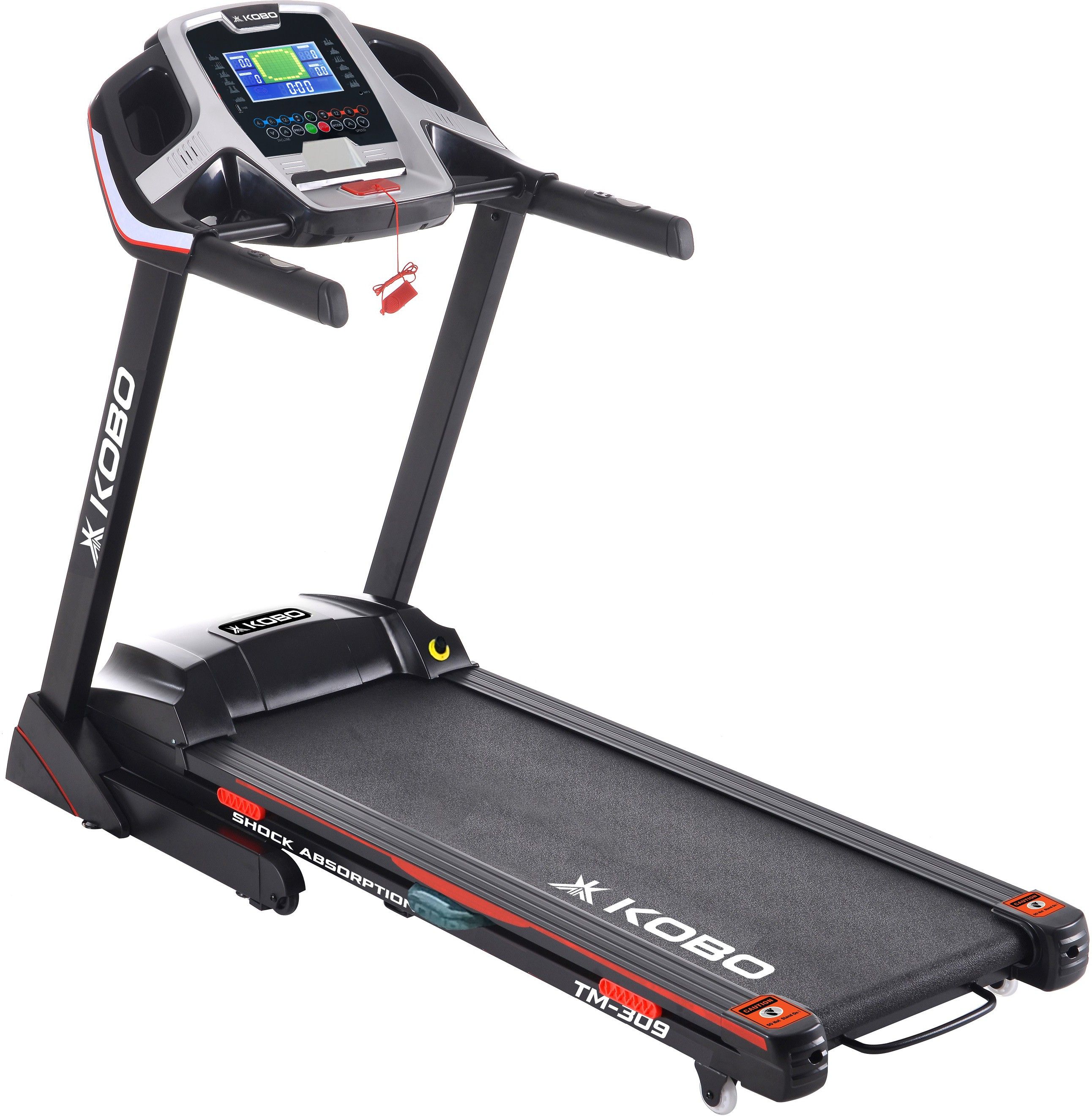 kobo TM-309 3 H.P Auto Incline with Large 7 Inches Blue LCD Screen (Free Installation Assistance) Treadmill-picture-17