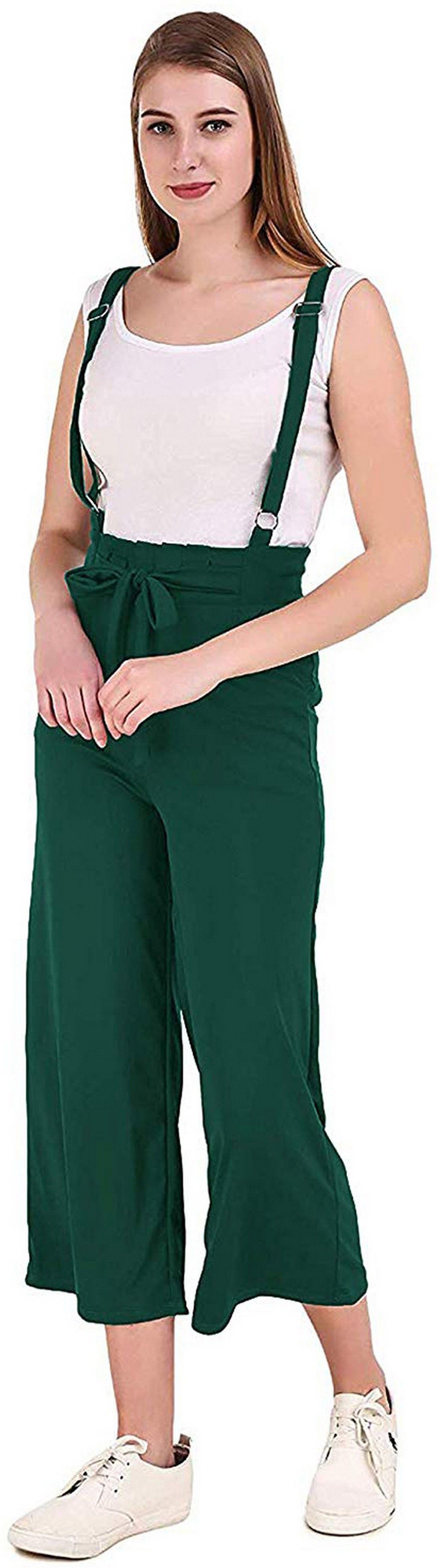 voxati Women Green Dungaree-picture-36