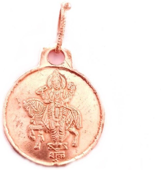 mna Shukra Yantra locket, Copper Shukra Yantra Pendent With Dori Copper Yantra-picture-20