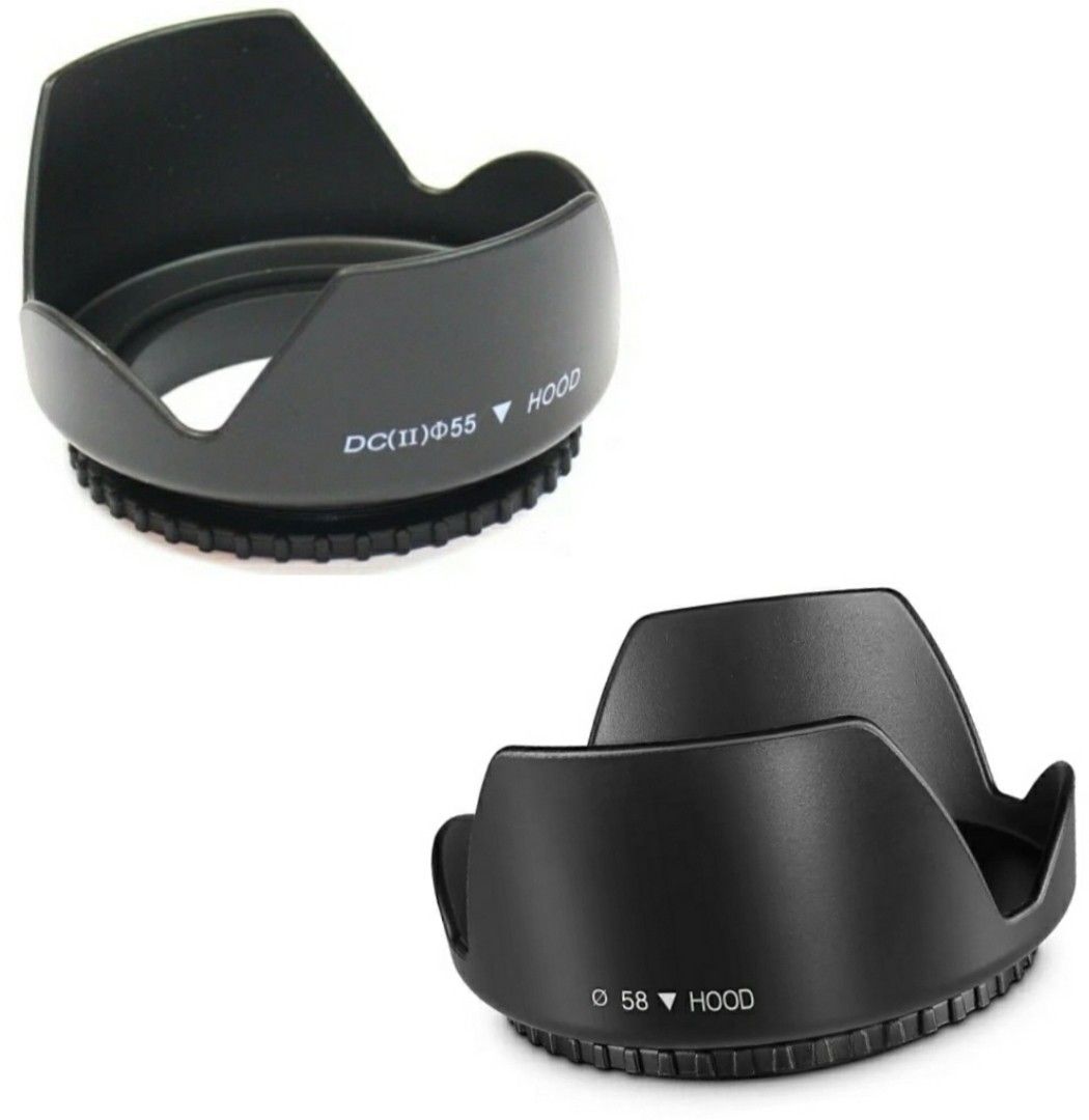 BOOSTY 55mm and 58mm Digital Tulip Flower Lens Hood-image-38