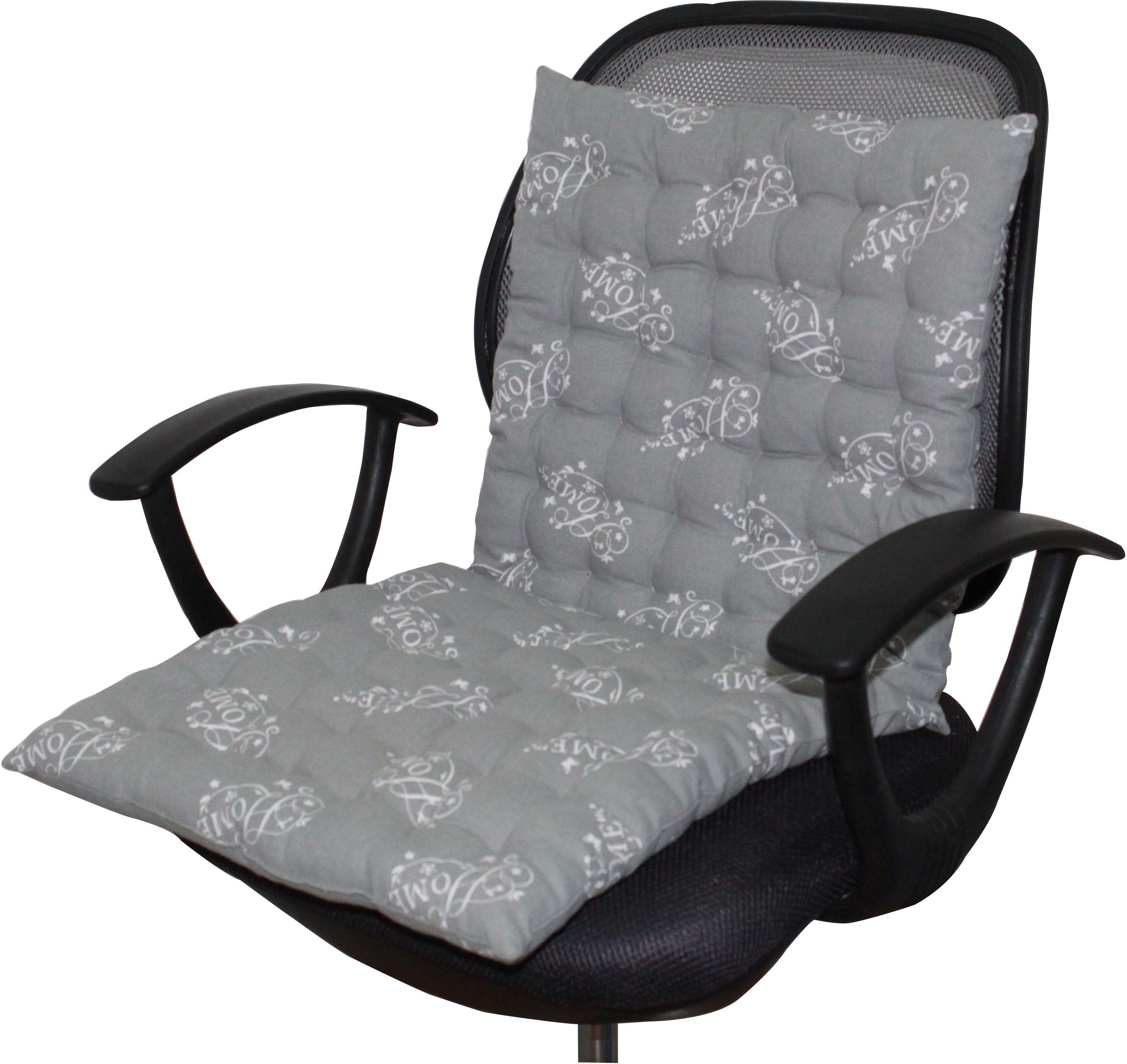 oasis Cotton Geometric Chair Pad Pack of 1-picture-23
