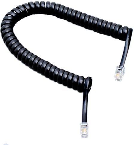 RIVER FOX Patch Cable 2 m High Quality Telephone Handset Phone Extension Cable Cord Wire 2 Meter/6.5 ft