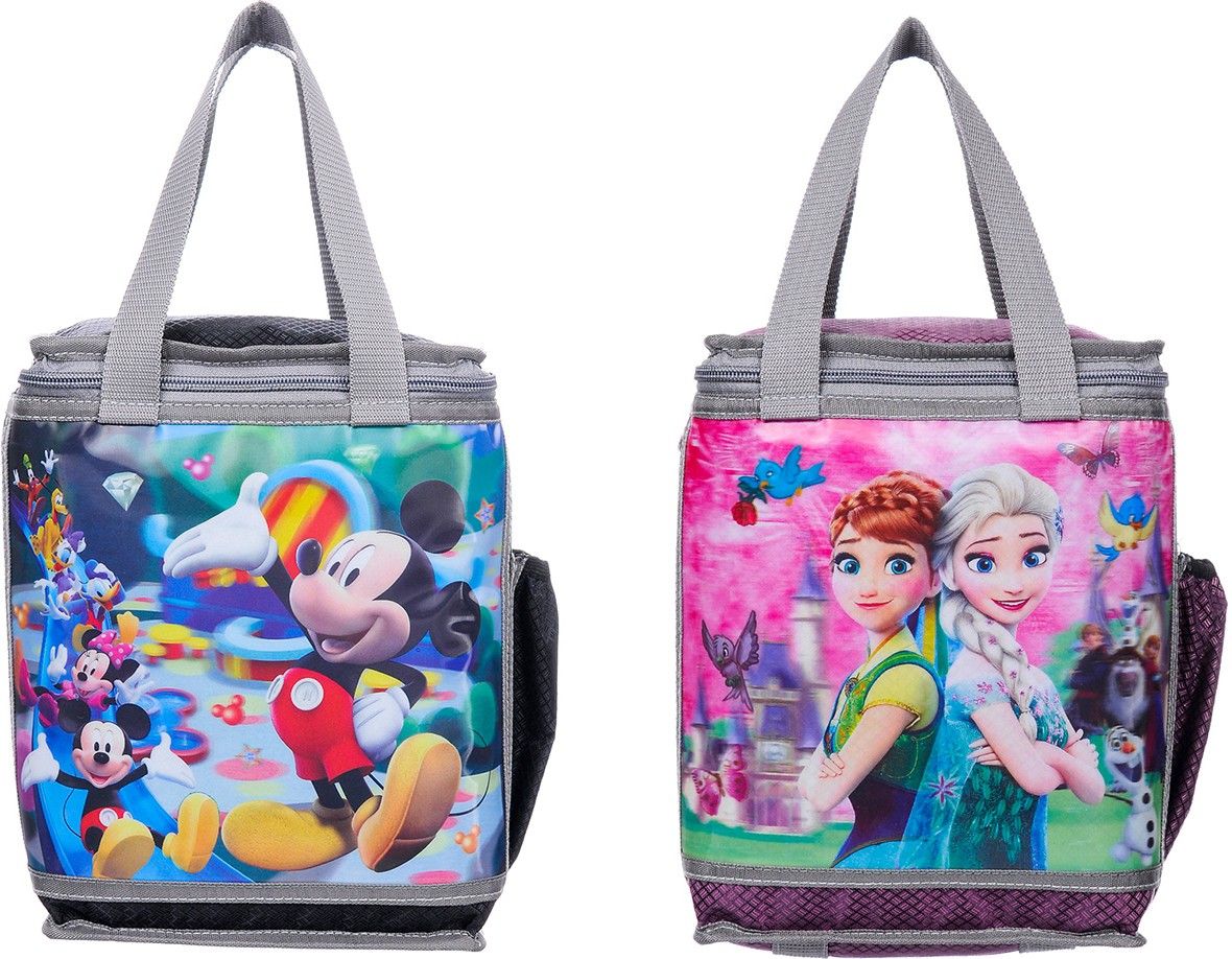 rs famous Polyester 3D Printed Lunch and Tiffen Bags for Kids (Pack of 2) Waterproof Lunch Bag-picture-14