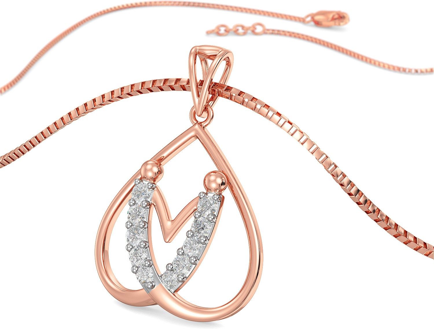 Joyalukkas Friendship Day Collection Diamond Pendant 18kt Yellow Gold Pendant-image-48