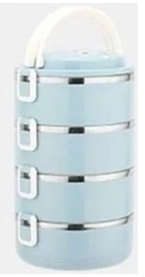 akr Stainless Steel 4 Layer Quadruple Leak Proof Lunch Box 4 Containers Lunch Box-picture-32