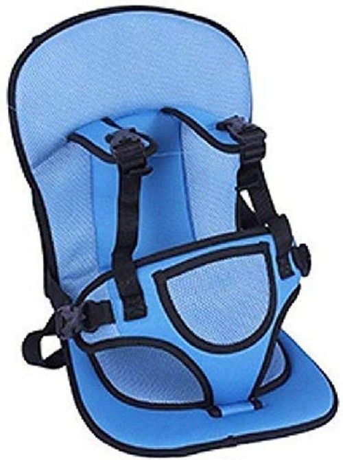 Baby Car Cushion Seat with Safety Belt Baby Car Seat (Multicolor) Baby Car Seat
