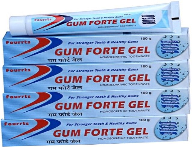 fourrts GUM FORTE GEL-FOR STRONGER TEETH & HEALTHY GUMS(PACK OF 2) Toothpaste-picture-12