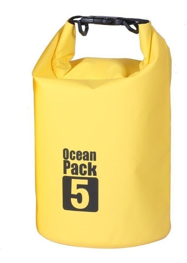 venja 5 Liter Outdoor Ocean Pack Waterproof Dry Bag (Yellow)-picture-39