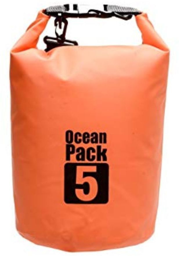 venja 5 Liter Outdoor Ocean Pack Waterproof Dry Bag (Orange)-picture-26