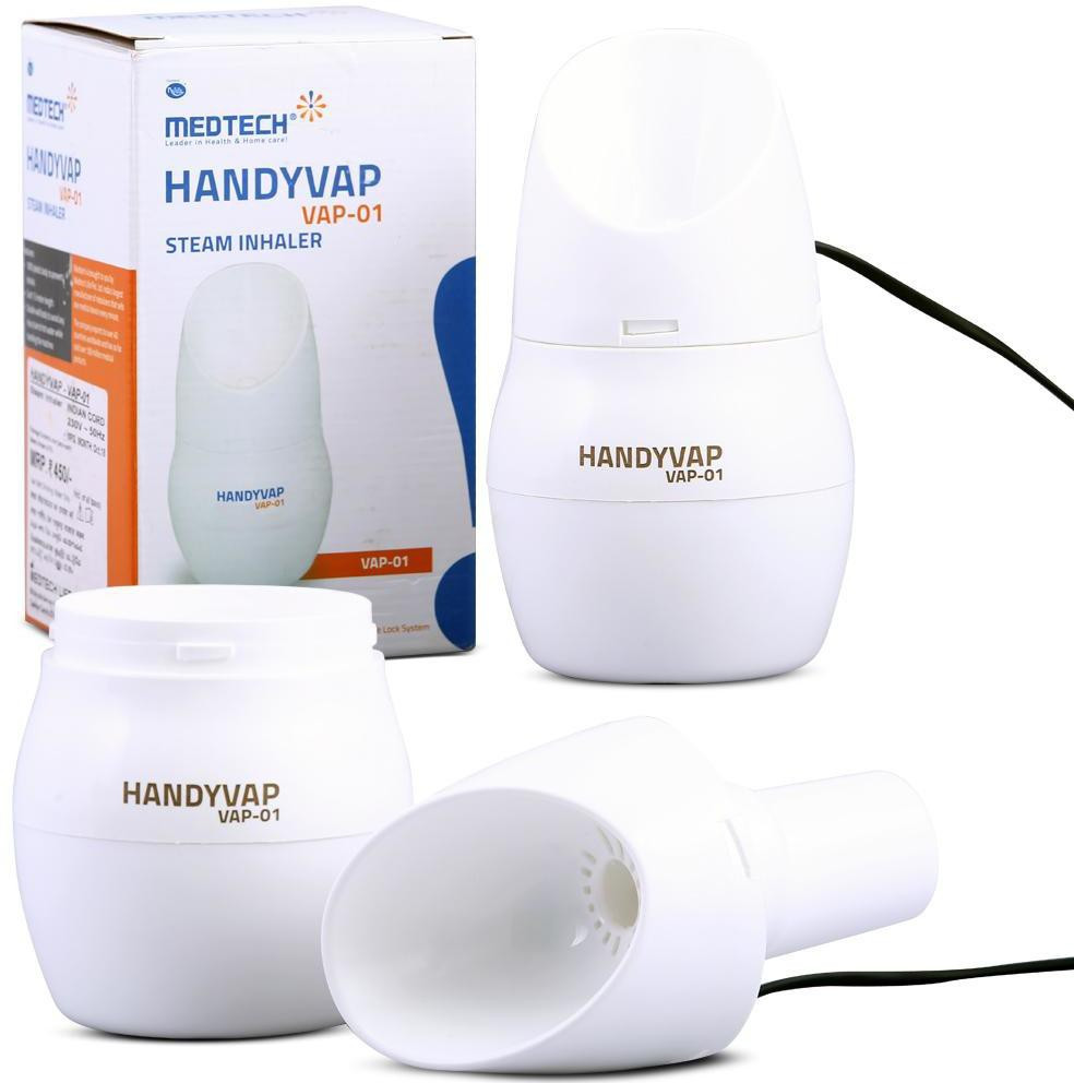 Medtech Handyvap-Steam Inhaler Vaporizer (White) Vaporizer image 1