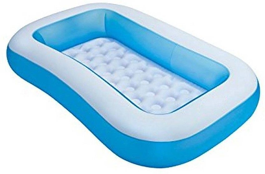 5 FEET RECTANGULAR SHAPE BATH TUB POOL WITH PUMP FOR KIDS Inflatable Swimming Pool-image-17
