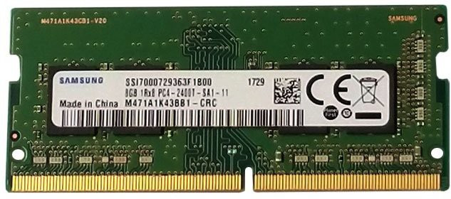SAMSUNG DDR4 2400 Laptop Memory DDR4 8 GB (Single Channel) Laptop (M471A1K43BB1-CRC, PC4-19200 1.2V) image 1