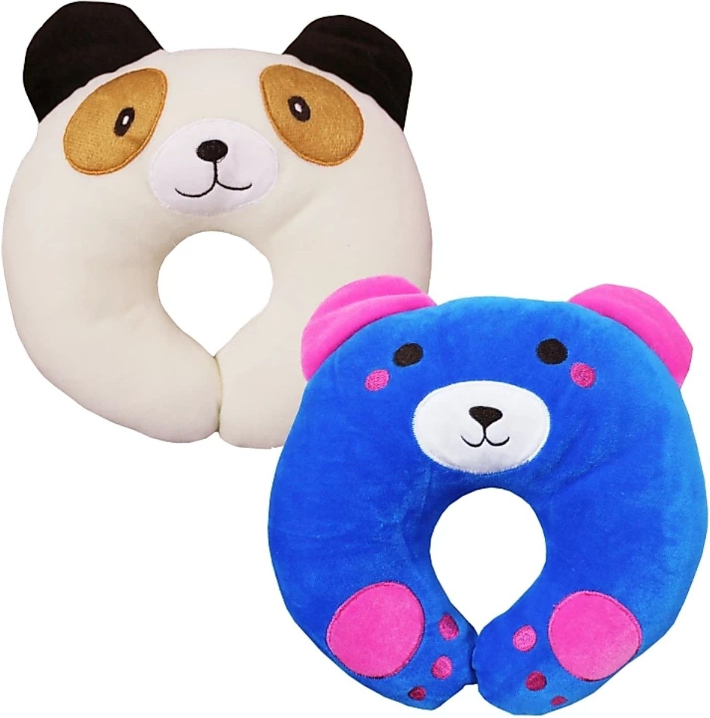 Polyester Fibre CARTOON EMBROIDERY Baby Pillow Pack of 2-image-33