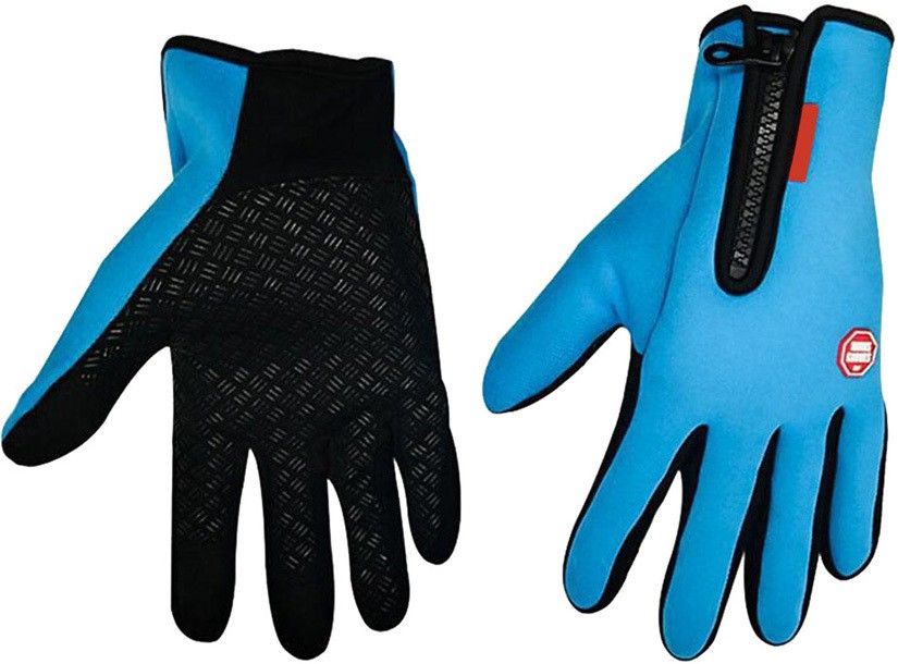 Windproof Outdoor Skiing Touch Screen Motorcycle Racing Gloves-L Ski Gloves