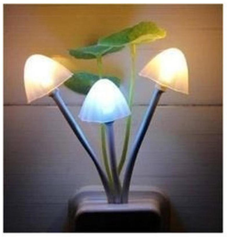 jain star auto ON/Off Sensor Mushroom Shape LED Night lamp Table Lamp image 1