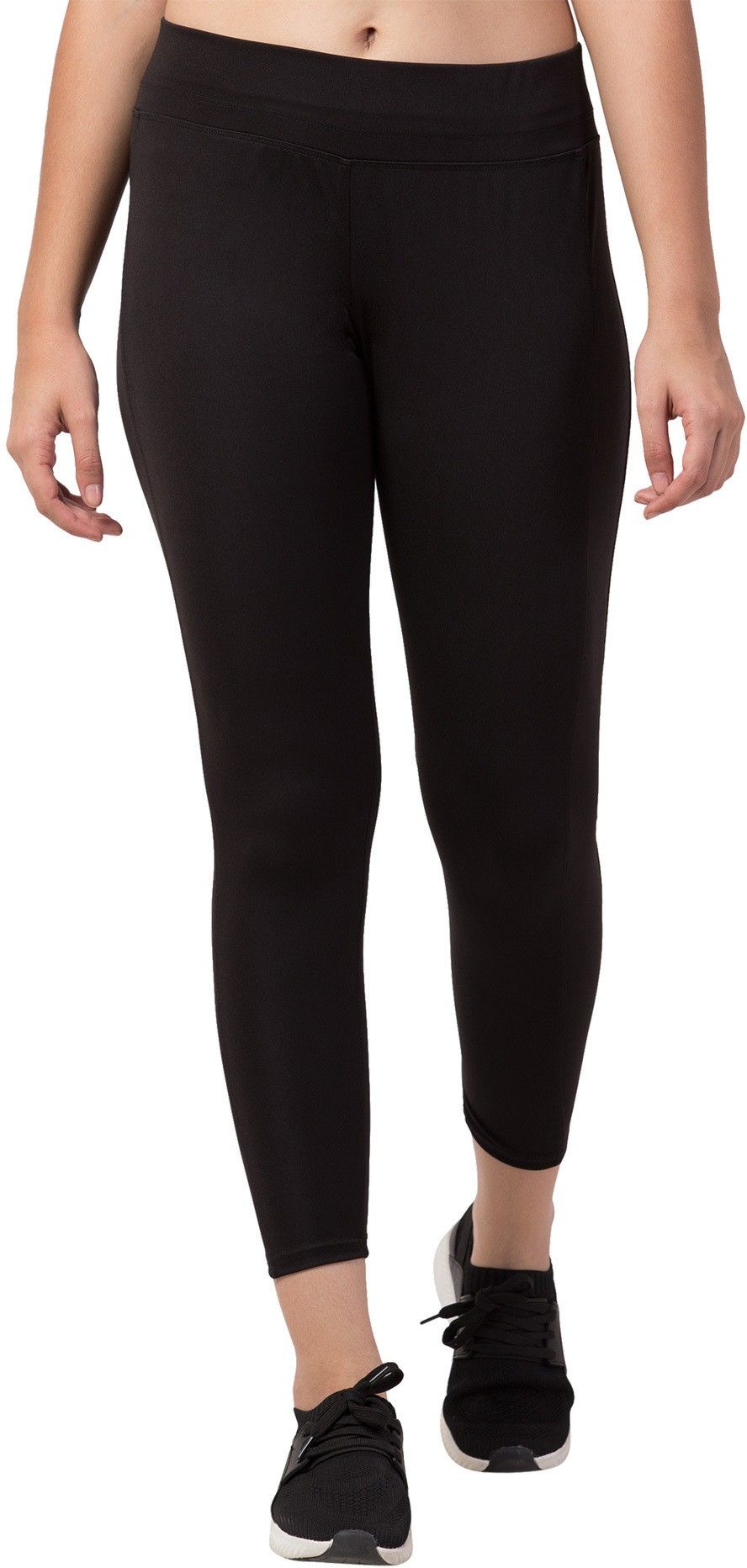 bluecon Solid Women Black Tights-picture-22