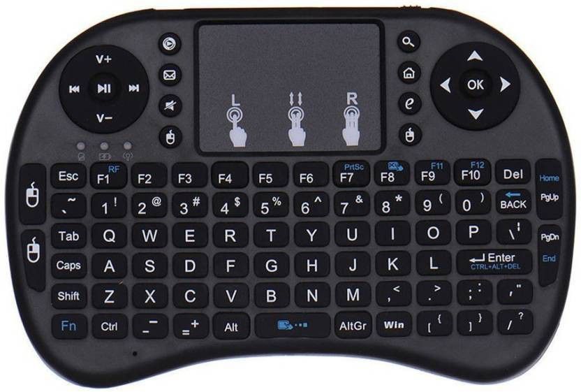 Inext 102 Mini Wireless Keyboard with Touchpad Mouse, 2.4ghz Smart Connector, Wireless Handheld Multi-device Keyboard Compatible with Desktop, Laptop, Mac-image-45